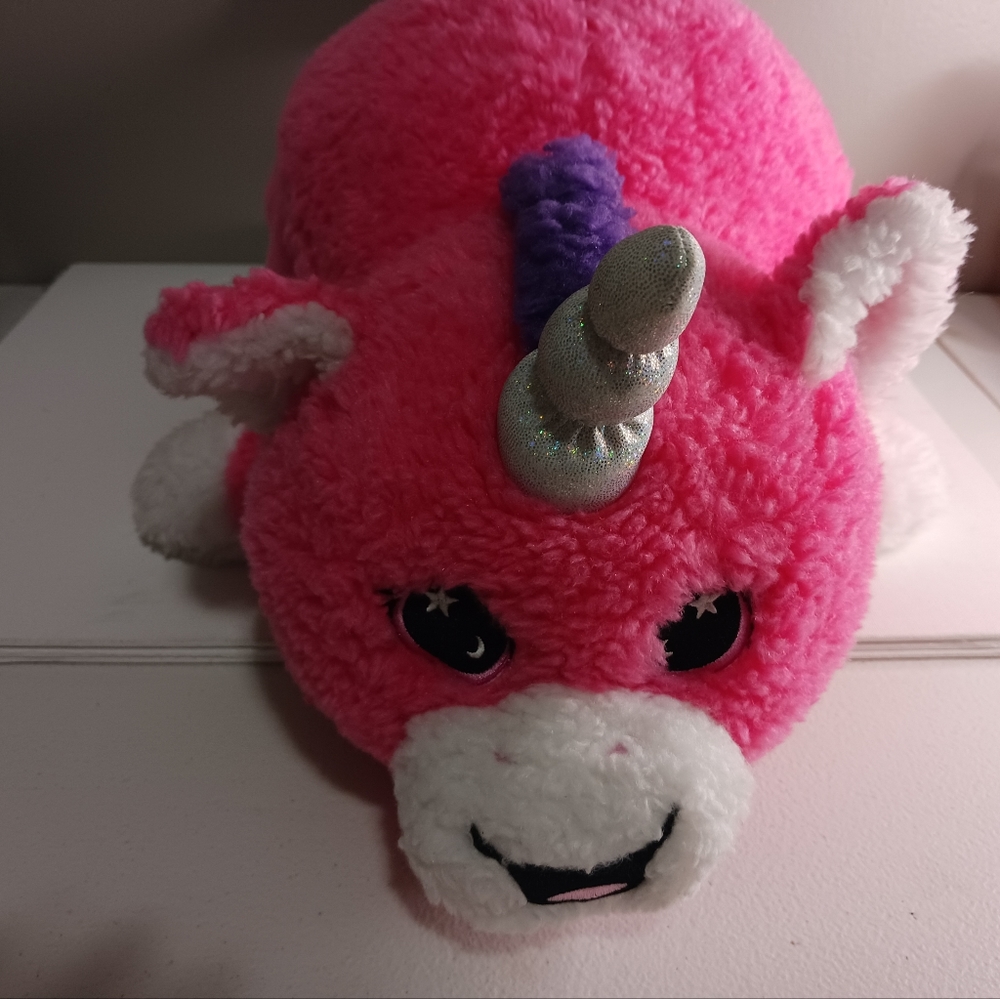Hug a pet unicorn huggable plushie 24 inches